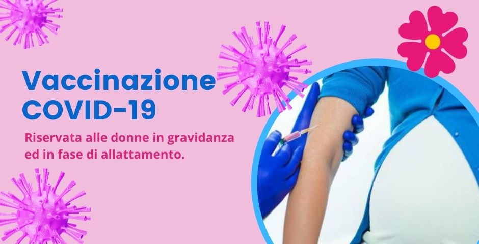 COVID 19 Vaccinazione donne in gravidanza e allattamento banner