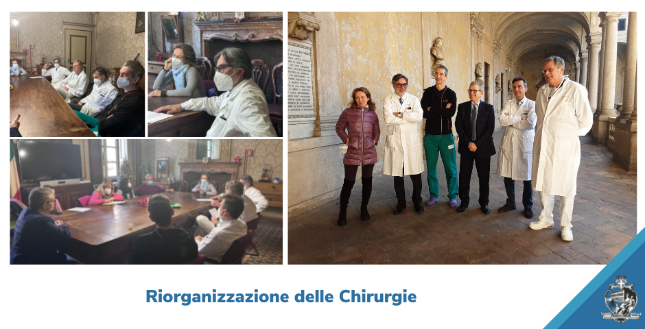 Immagine conferenza riorganizzazione delle Chirurgie