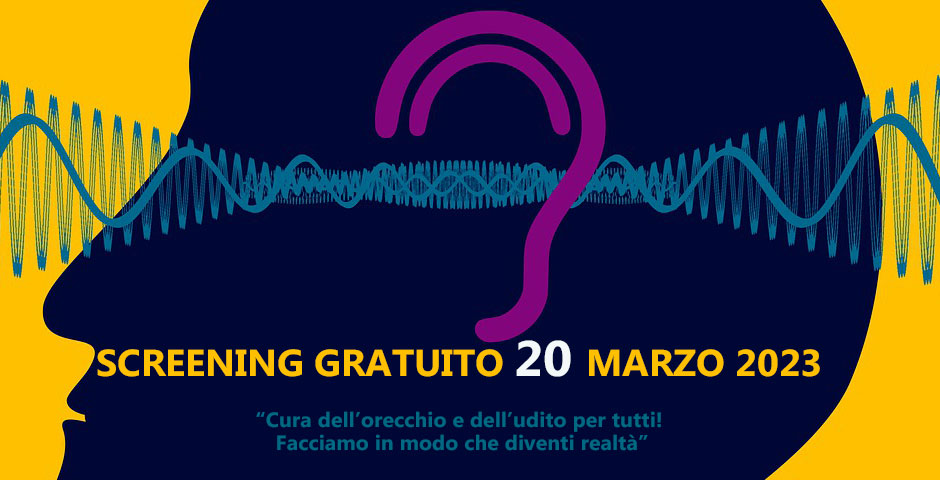 Immagine banner per lo screening gratuito delludito