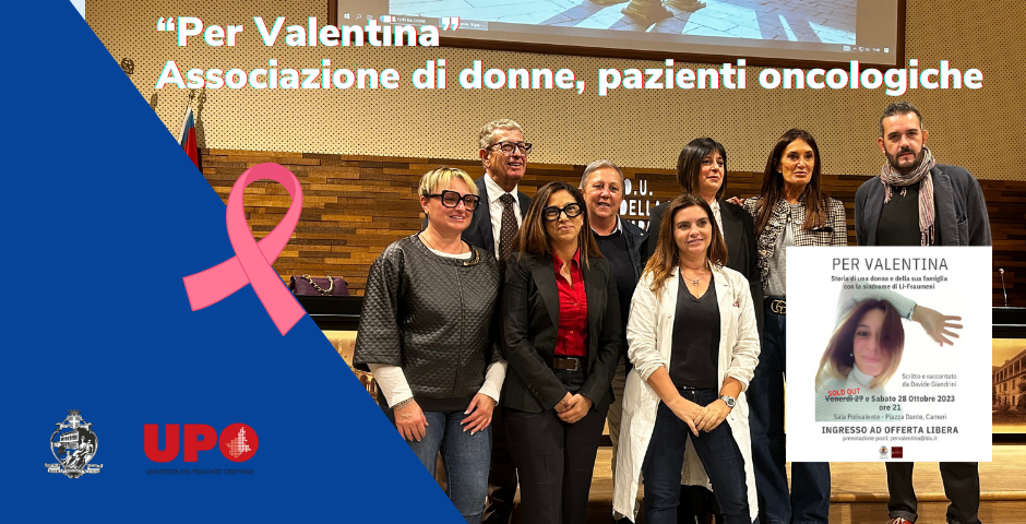 IMMAGINE “Per Valentina”, associazione di donne, pazienti oncologiche