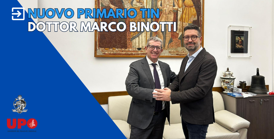 Banner Dottor Binotti nuovo direttore della TIN