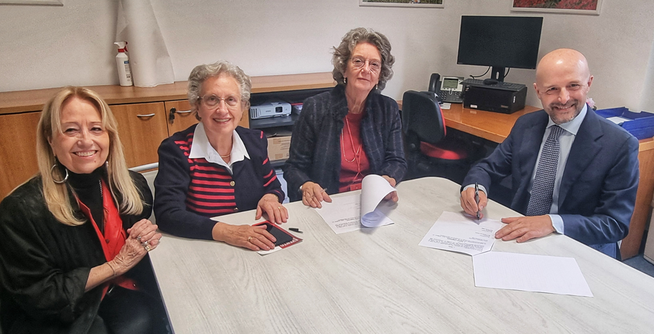 Franca Sola Titetto, Gloria Conti, Margherita Zanetta e Davide Maggi